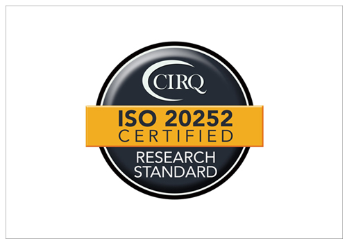ISO20252:2019 Certified