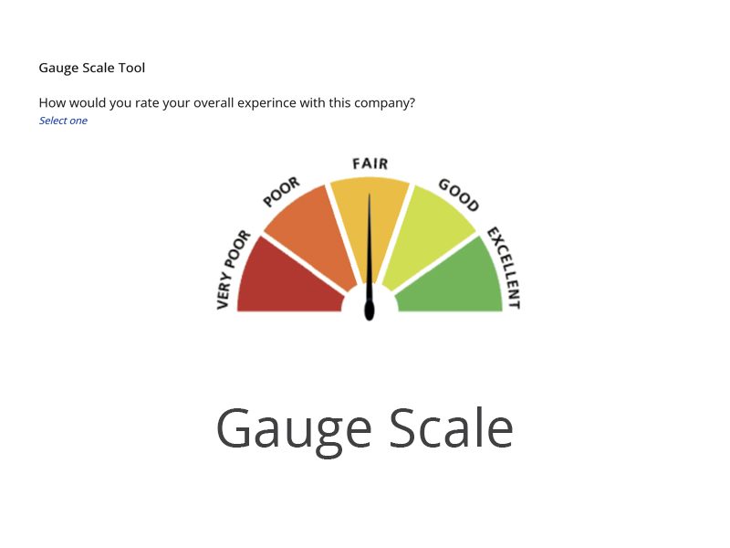 Gauge Scale