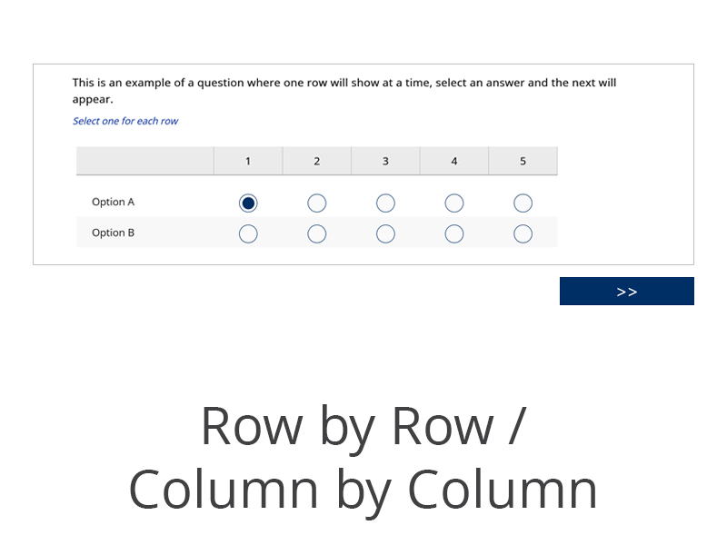 Row by Row / Column by Column